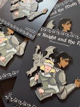 Load image into Gallery viewer, Officially Licensed Knight and the Moth Enamel Pin