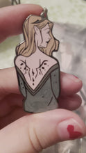 Load and play video in Gallery viewer, Officially Licensed Queen Aelin of Terrasen Tattoo Pin
