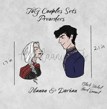 Load image into Gallery viewer, Officially Licensed Throne of Glass Manorian Pin Set