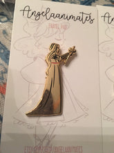 Load image into Gallery viewer, Sword Ladies Enamel Pins, Sword, Historical Lady, Literary