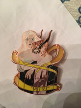 Load image into Gallery viewer, Blood & Honey Lou and Reid Stained Glass Pin