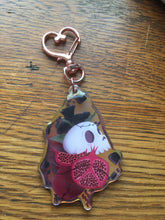 Load image into Gallery viewer, Skull Rose Pomegranate  Double Sided Keychain
