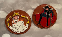 Load image into Gallery viewer, Moon Princess & Earth Prince Pin on Pin Set