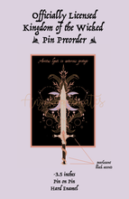 Load image into Gallery viewer, Kingdom of the Wicked Tattoo Dagger Pin on Pin