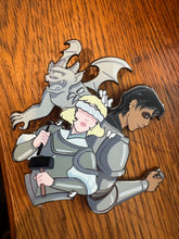 Load image into Gallery viewer, Officially Licensed Knight and the Moth Enamel Pin
