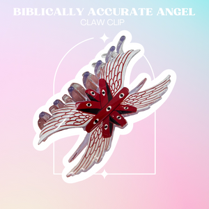 Biblical Angel Claw Clip