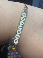 Load image into Gallery viewer, Officially Licensed &#39;Darling&#39; Bookish Pet Name Bracelet
