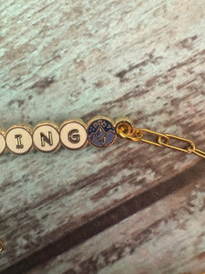 Officially Licensed 'Darling' Bookish Pet Name Bracelet