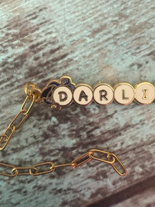 Officially Licensed 'Darling' Bookish Pet Name Bracelet