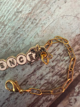 Load image into Gallery viewer, &#39;Violence&#39; Bookish Pet Name Bracelet
