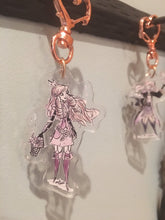 Load image into Gallery viewer, Fire Emblem Awakening Sumia and Robin Acrylic Charm Keychains
