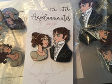 Load image into Gallery viewer, Pride and Prejudice 1995 Enamel Pin Set

