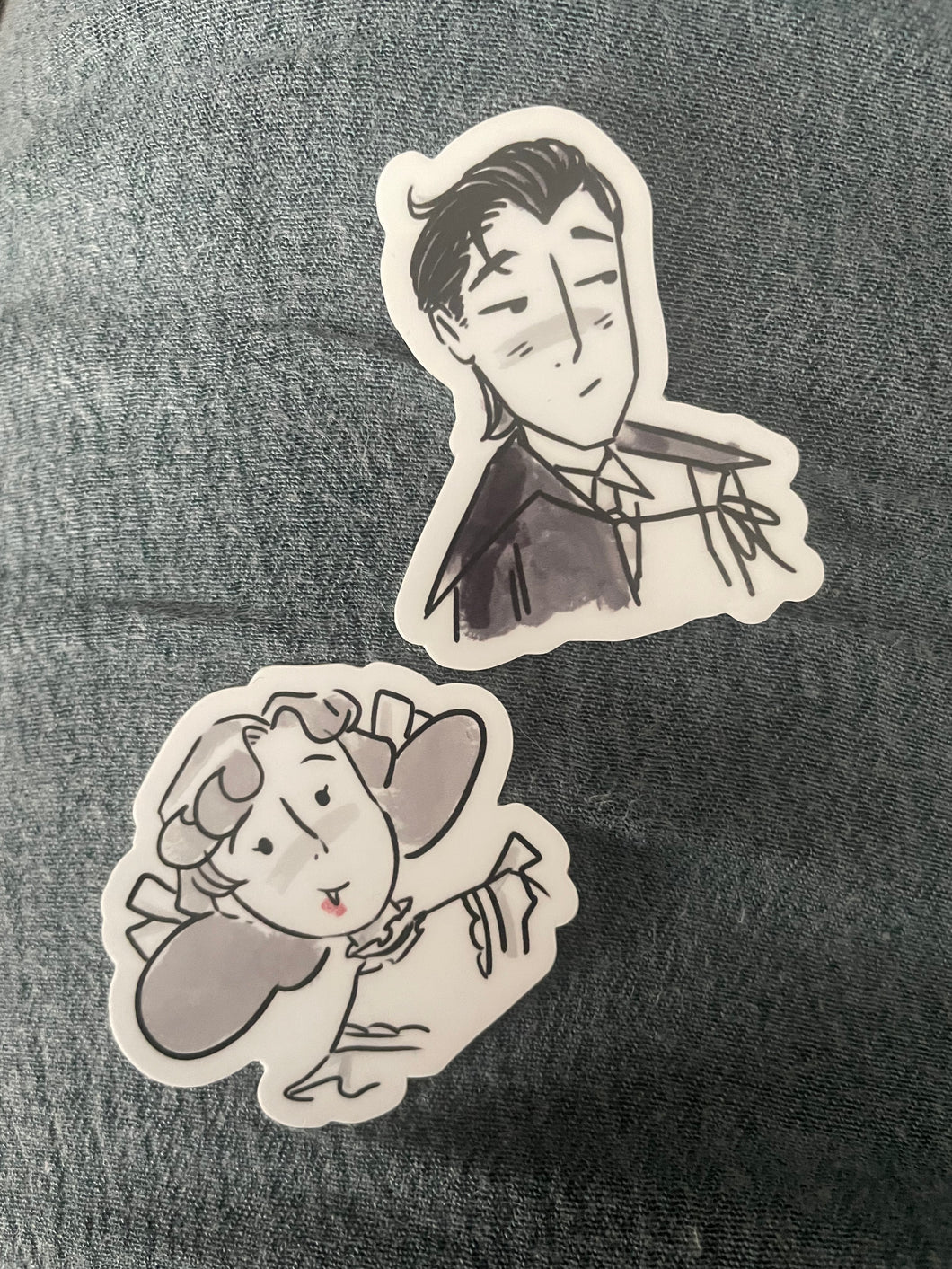 Lucy and Silas Sticker Set